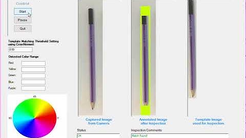Industrial Machine Vision using Open CV written by Ian Poh