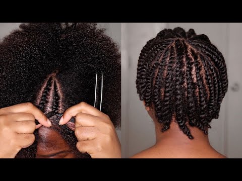 how-to-flat-twist-natural-hair-|-gloria-ann