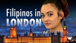 Where do most filipinos live in london?