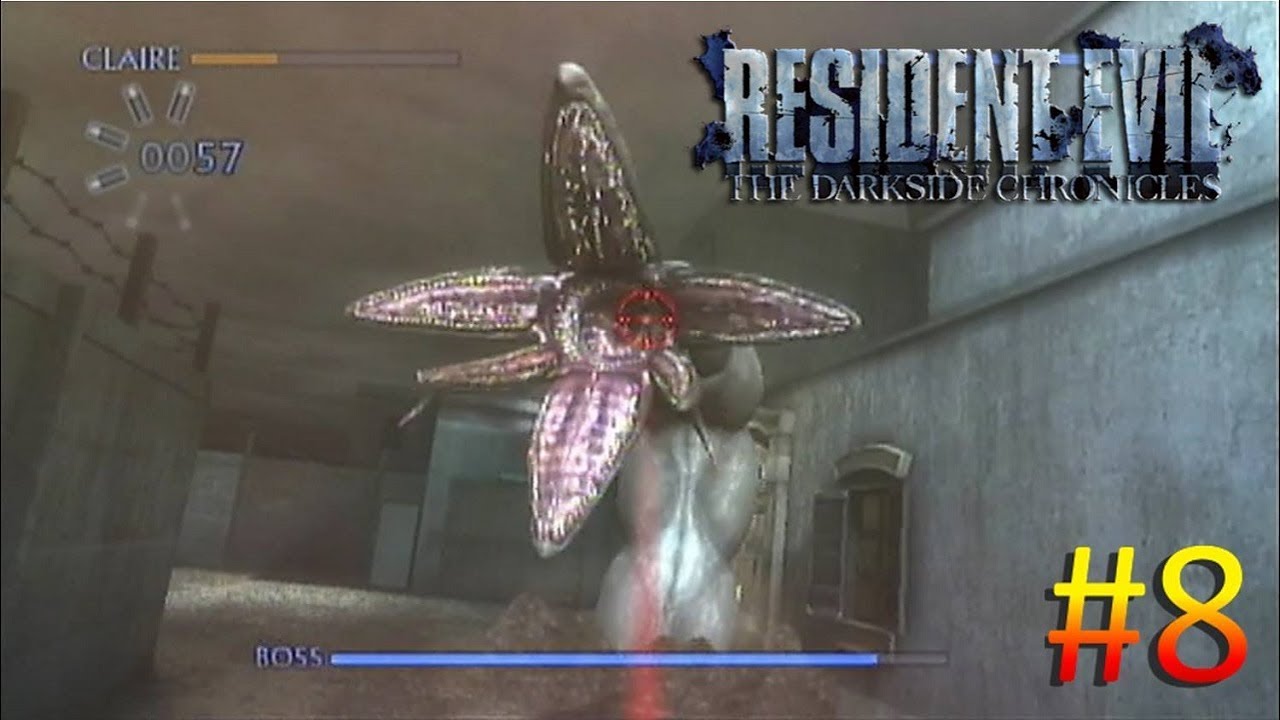 Resident Evil: The Darkside Chronicles - Gulp Worm Boss Fight