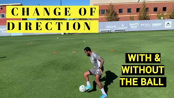 Blazing Football/Soccer Speed: Change of direction with & without ball