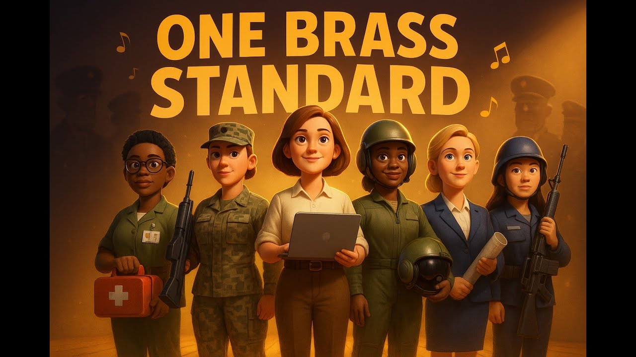 One Brass Standard – Satirical Tribute to American Women’s Service | Political Folk Ballad