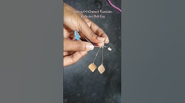 How To Make Simple Touch On / Off Switch Using BC547 Transistor |#shortvideo#viral#shorts#diy#hack