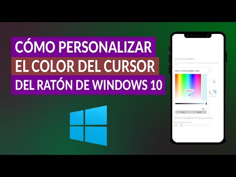 Cómo Personalizar y Cambiar el Color del Cursor del Ratón de Windows 10