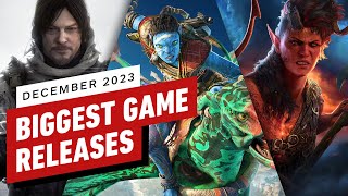 The Biggest Game Releases Of December 2023