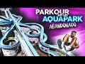 ¿Quién es más rápido de los WHAT?🏃💨 - RETOS de PARKOUR en un AQUAPARK ABANDONADO