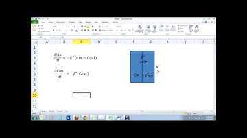 Differential Equation in Excel