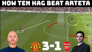 Tactical Analysis : Manchester United 3-1 Arsenal | How Ten Hag Beat Arteta |