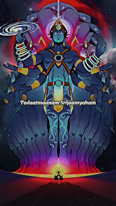 Yada Yada hi Dharmasya 🙏 Krishna attitude status 🔥❤️ #shorts #viral #krishna #hinduism #sarojseditz