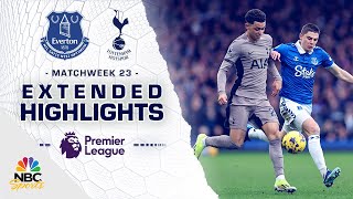 Everton v. Tottenham Hotspur | PREMIER LEAGUE HIGHLIGHTS | 2/3/2024 | NBC Sports
