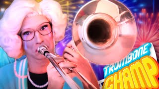 Granny BREAKS DOWN playing emotional trombone solo for America!