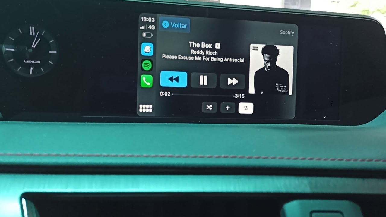 Lexus UX250h - Instalação Apple CarPlay e Android Auto - ArtsomAuto