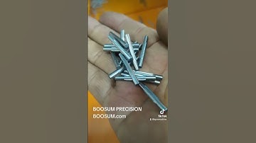 hydraulic punching machine for making 4 and 8 split on themotor shaft#motor shaft#Automatic