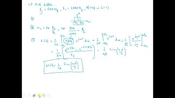 Lecture 21: Frequency Sampling Method For FIR Filter Designing