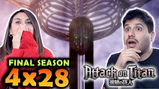 "The Dawn of Humanity"  |  ATTACK ON TITAN 4x28 (87)  REACTION  [進撃の巨人]