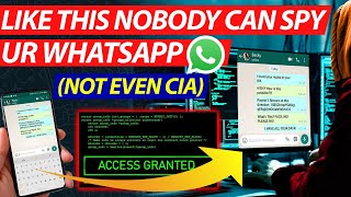 Not even CIA can spy your WhatsApp if you do this. How to protect WhatsApp screenshot 2