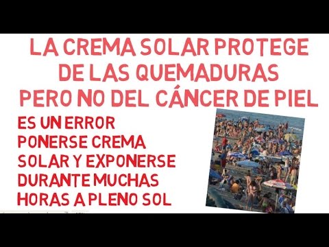 Resultado de imagen para peligros de la crema solar