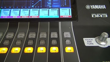 Yamaha DM 3 How to Upgrade to V 3 and Presentation by Bogdan Curta