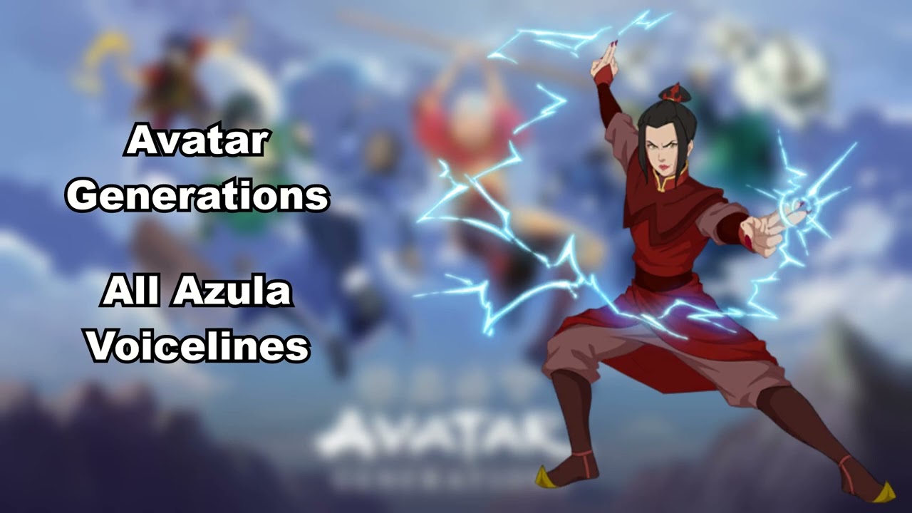 Avatar Generations | All Character voice lines - Azula