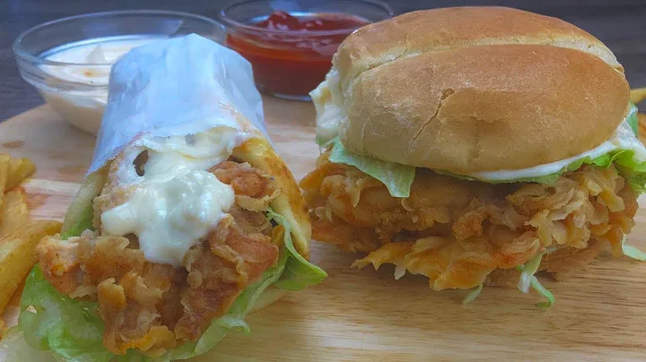 Fried Chicken | Chicken Zinger Burger | Zinger Shawarma | KFC Style Chicken Burger