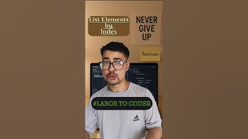 Python List Index (Ep.14)