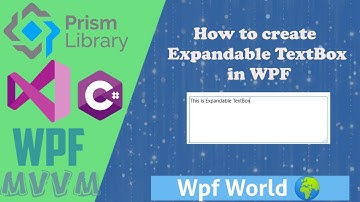 How to create Expandable TextBox in WPF