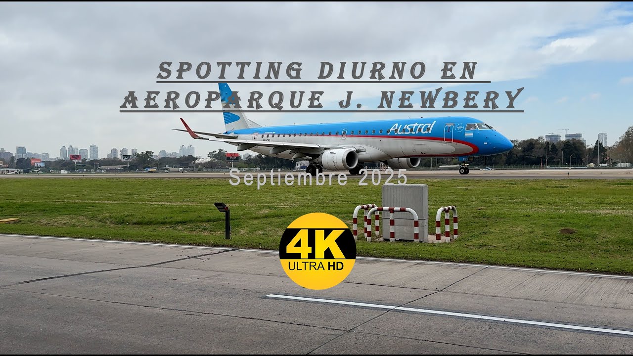 Spotting en Aeroparque J. Newbery (AEP) 📷🎥 - Septiembre 2025 🇦🇷 ✈