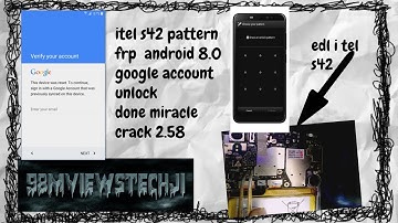 Itel S42 Pattern, Password & FRP Google Account Lock Remove Done Via Miracle Box 2.58 Android