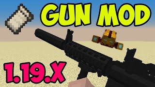 Minecraft GUN mod 1.19.4 - How download and install mod (with Fabric) screenshot 5