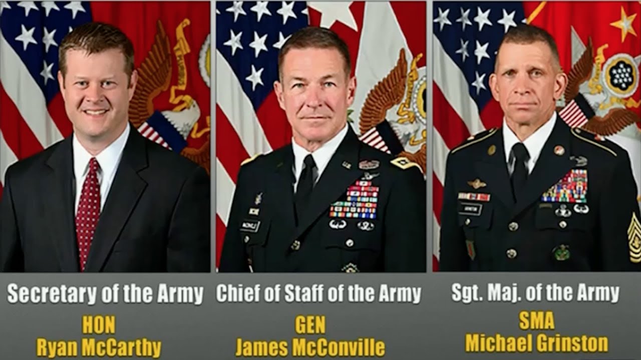 Army Senior Leaders Virtual Town Hall YouTube