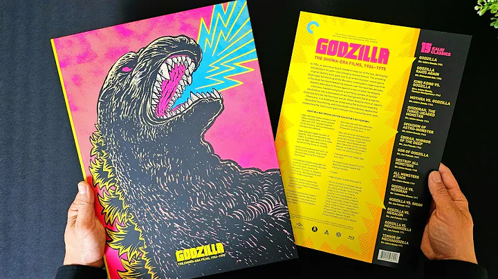 Godzilla The Showa-Era Films, 1954–1975 (The Criterion Collection) Blu-ray Unboxing