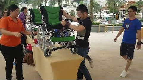 Wheelchairs On The Move - CSR Team Building Program
