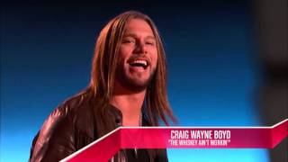 Craig Wayne Boyd - The Whiskey Ain't Workin | The Blind Audition | The Voice 2014