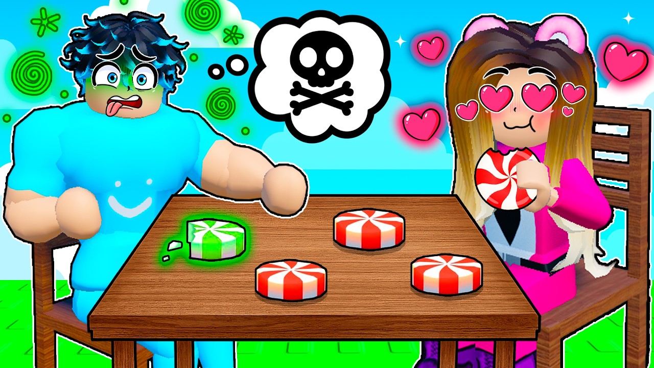 No te COMAS el CARAMELO ENVENENADO en ROBLOX!