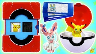 Brinquedos Do Pokémon Pokédex Guia Do Treinador E Pokébola Pikachu E Mais ポケモン トレーナーギア