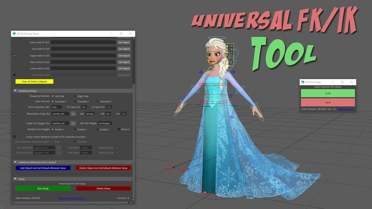 Universal Fk/Ik Tool - YouTube