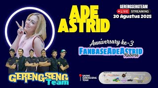 Download lagu SANG SURYA || || VERSI LIVE ADE ASTRID X GERENGSENG TEAM // ANNIVERSARY FANBASE ADE ASTRID 3 TAHUN