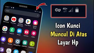 2 Cara Menghilangkan Icon Kunci Di Status Bar HP Samsung screenshot 2