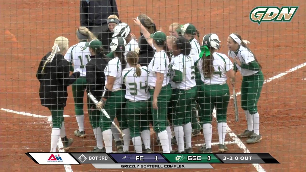 Grizzly Highlights: 2017 GGC Softball