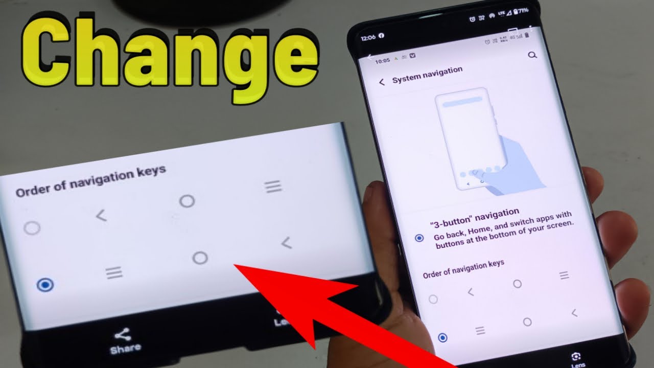 Changing Android Phone How to Change Android Phone System Navigation and Button Bar | Android ...