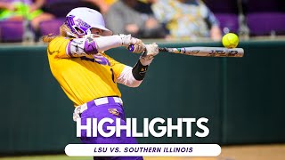 LSU Softball Wins Regional Championship in 9-0 Win Over SIU | Highlights