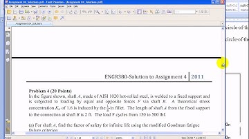 How to do Fatigue Analysis in Solidworks