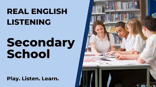 English secondary school education