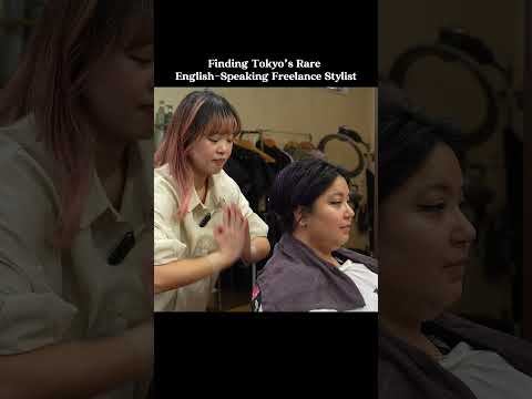 ✂️(ASMR) Tokyo English-Speaking Freelance Stylist: Haircut, Wash & Deep Head Spa