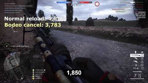 Battlefield 1 CTE - Shortening lebel reload comparison