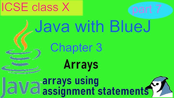 Java with BlueJ Class X Chapter 3 part 2