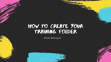 Creating your Elevate Activities folder