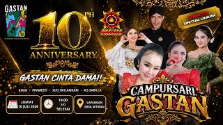 LIVE TOPIX STUDIO CAMPURSARI GASTAN (GABUNGAN SENIMAN MAGETAN) KE 10 TH & SANTUNAN ANAK YATIM PIATU