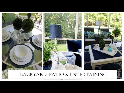 My Outdoor Entertaining and Backyard Patio Changes Over A 10 Year Period