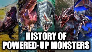 The History of PoweredUp Monsters in Monster Hunter  Heavy Wings